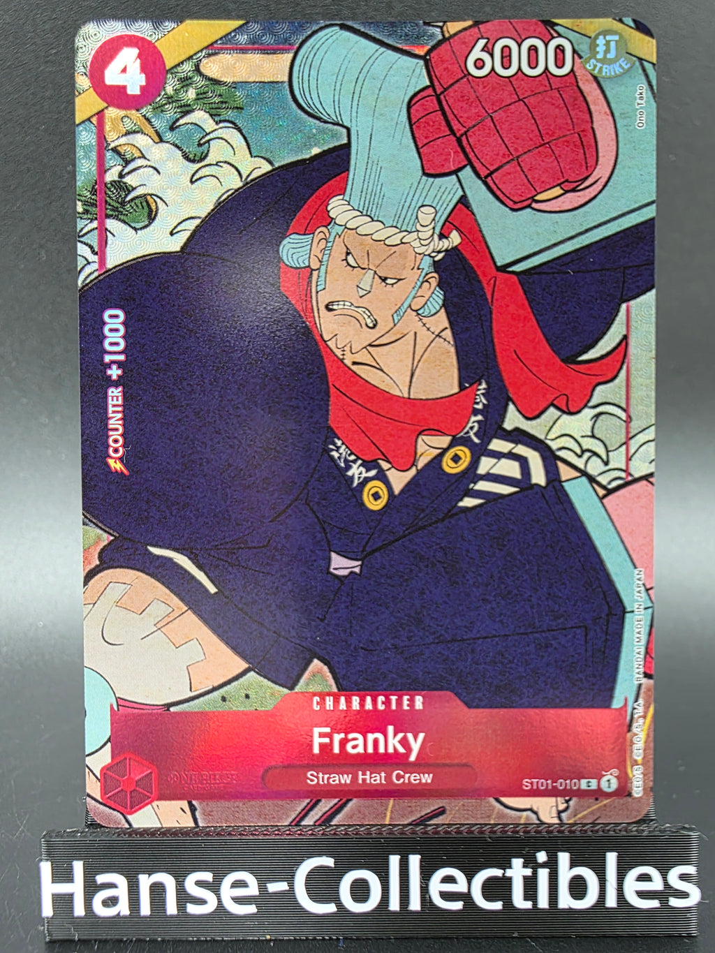 ST01-010 Franky Anniversary Promo One Piece TCG ENG