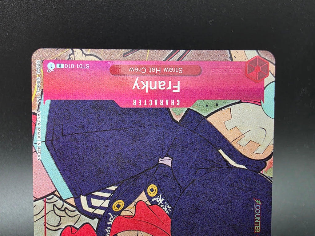 ST01-010 Franky Anniversary Promo One Piece TCG ENG