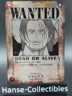 OP09-004 Shanks Wanted Special Rare One Piece TCG JAP