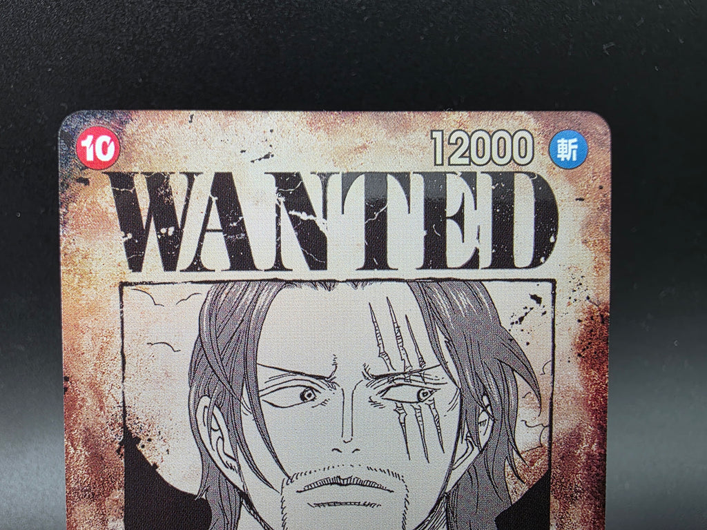 OP09-004 Shanks Wanted Special Rare One Piece TCG JAP
