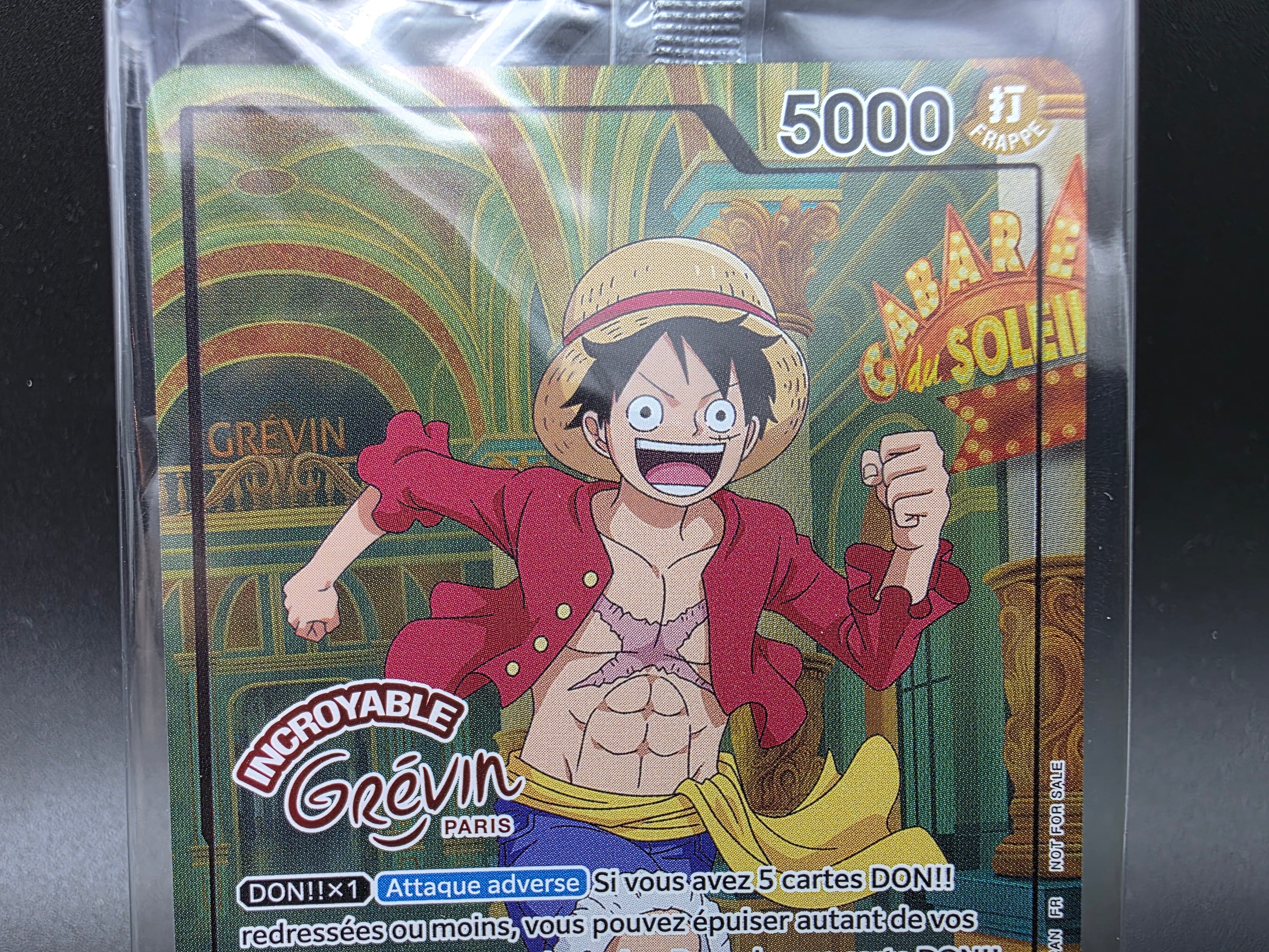 OP13-001 Monkey D. Luffy Leader Museum Grevin Promo One Piece TCG FR