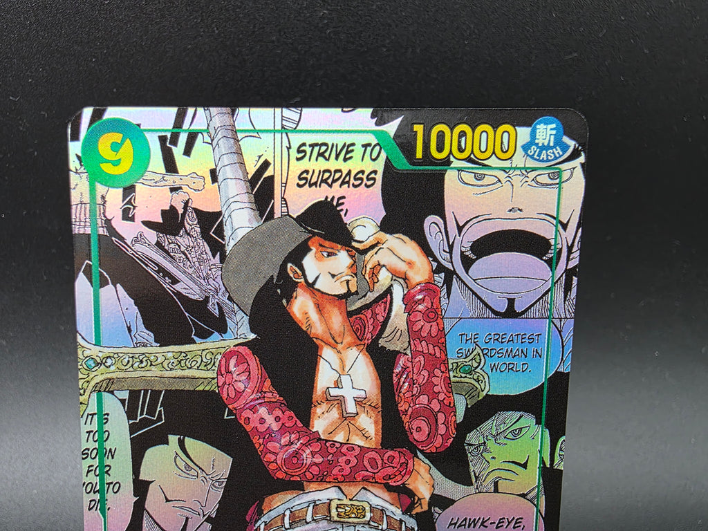 OP14-119 Dracule Mihawk Manga Rare One Piece TCG ENG