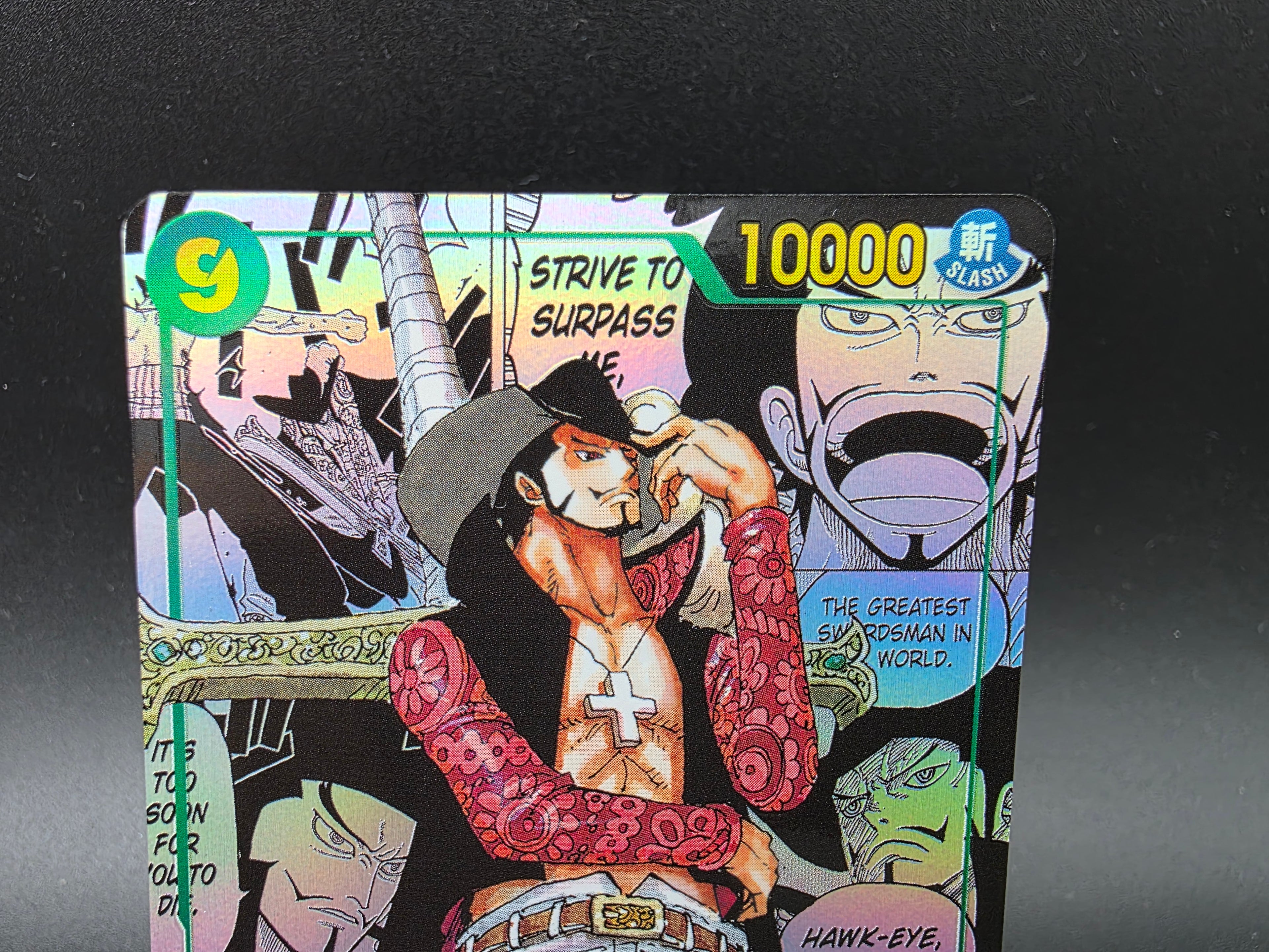 OP14-119 Dracule Mihawk Manga Rare One Piece TCG ENG