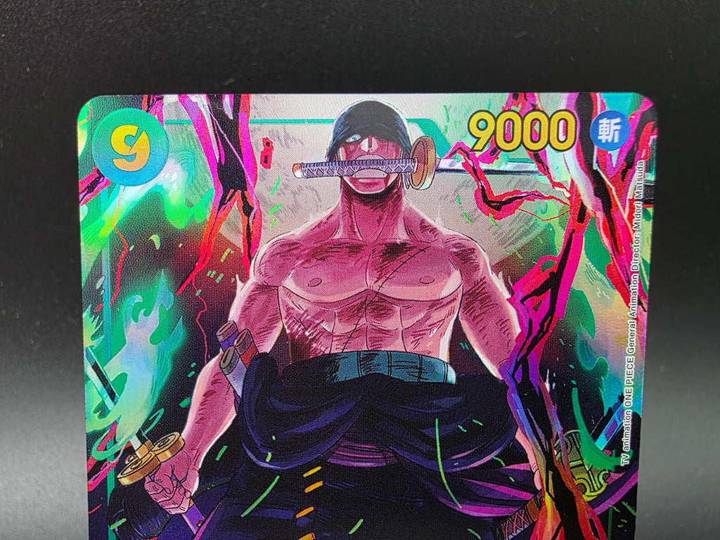 OP06-118 Roronoa Zoro SEC V2 Alternative Art One Piece TCG JAP