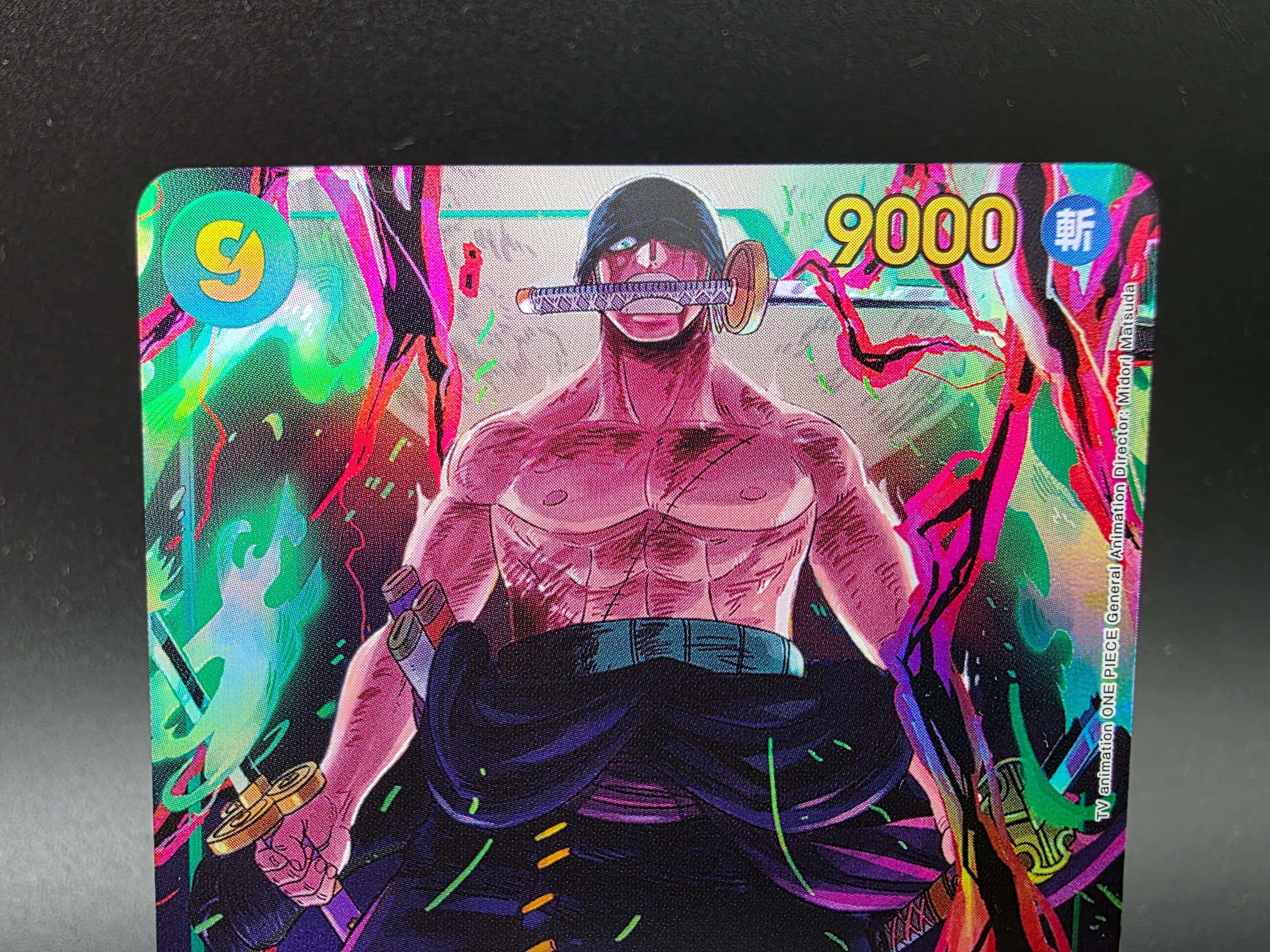 OP06-118 Roronoa Zoro SEC V2 Alternative Art One Piece TCG JAP