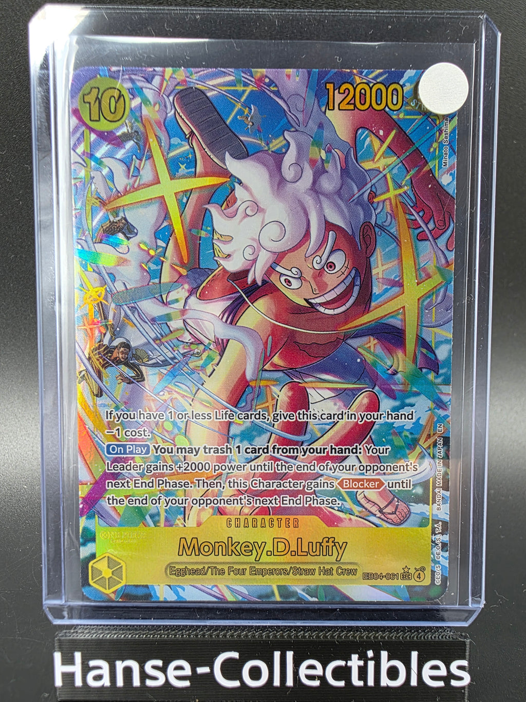 EB04-061 Monkey D. Luffy SEC V2 Alternative Art One Piece TCG ENG
