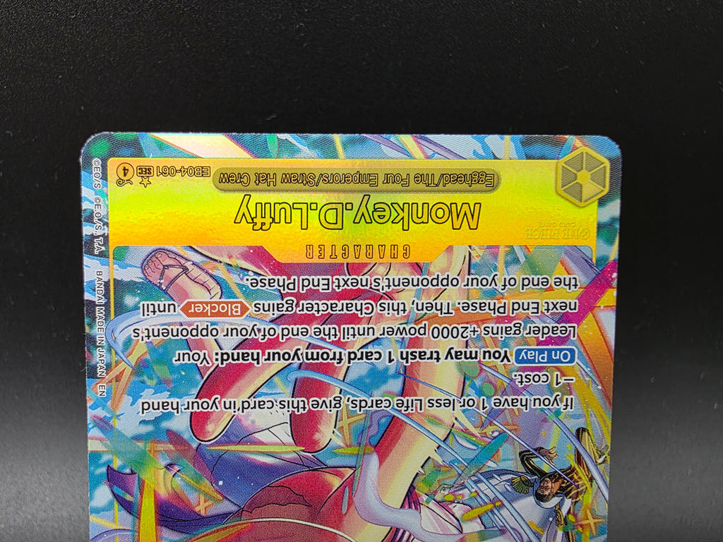 EB04-061 Monkey D. Luffy SEC V2 Alternative Art One Piece TCG ENG