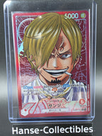 PRB01-001 Sanji Leader V2 Alternative Art One Piece TCG JAP