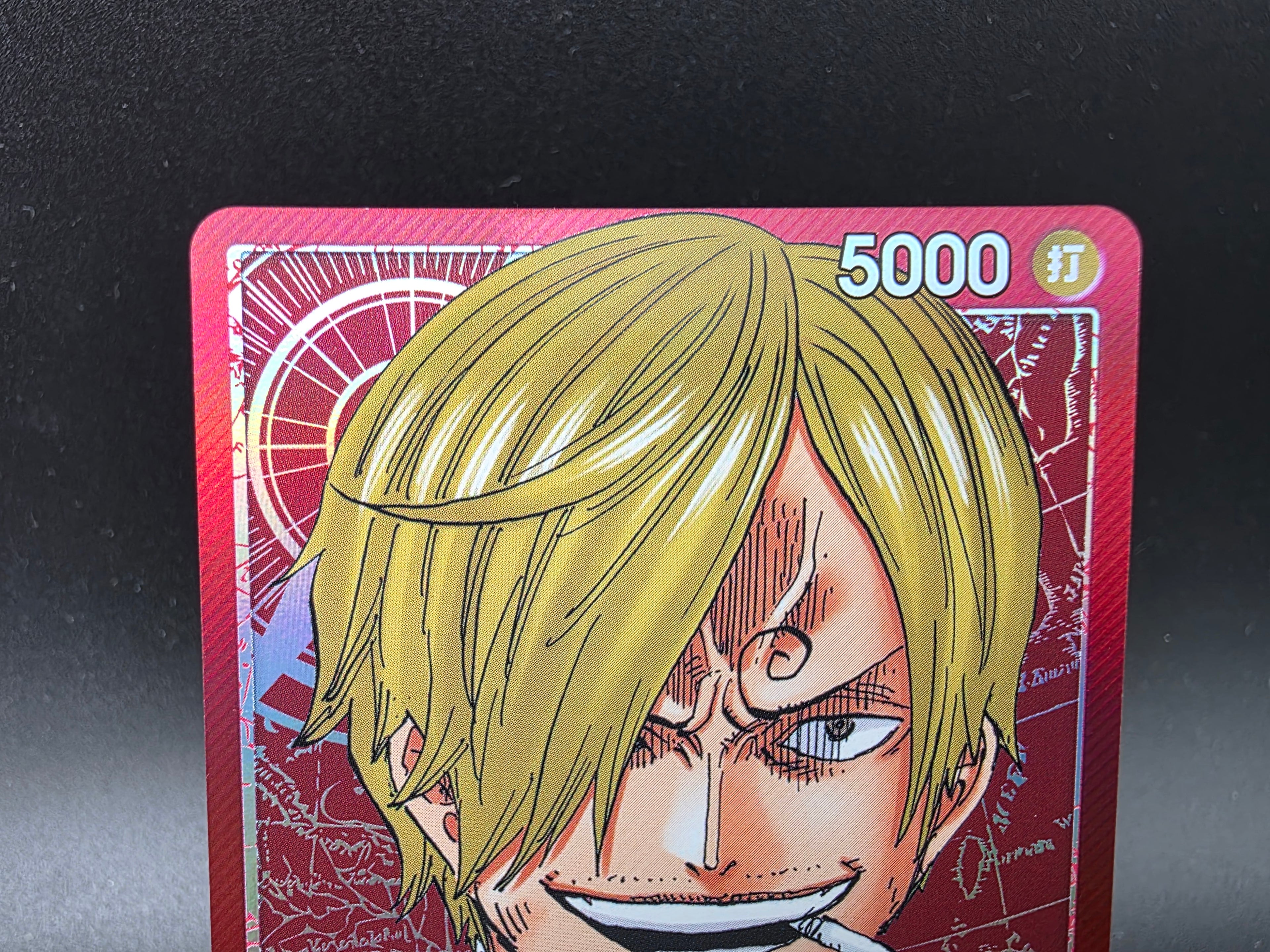 PRB01-001 Sanji Leader V2 Alternative Art One Piece TCG JAP