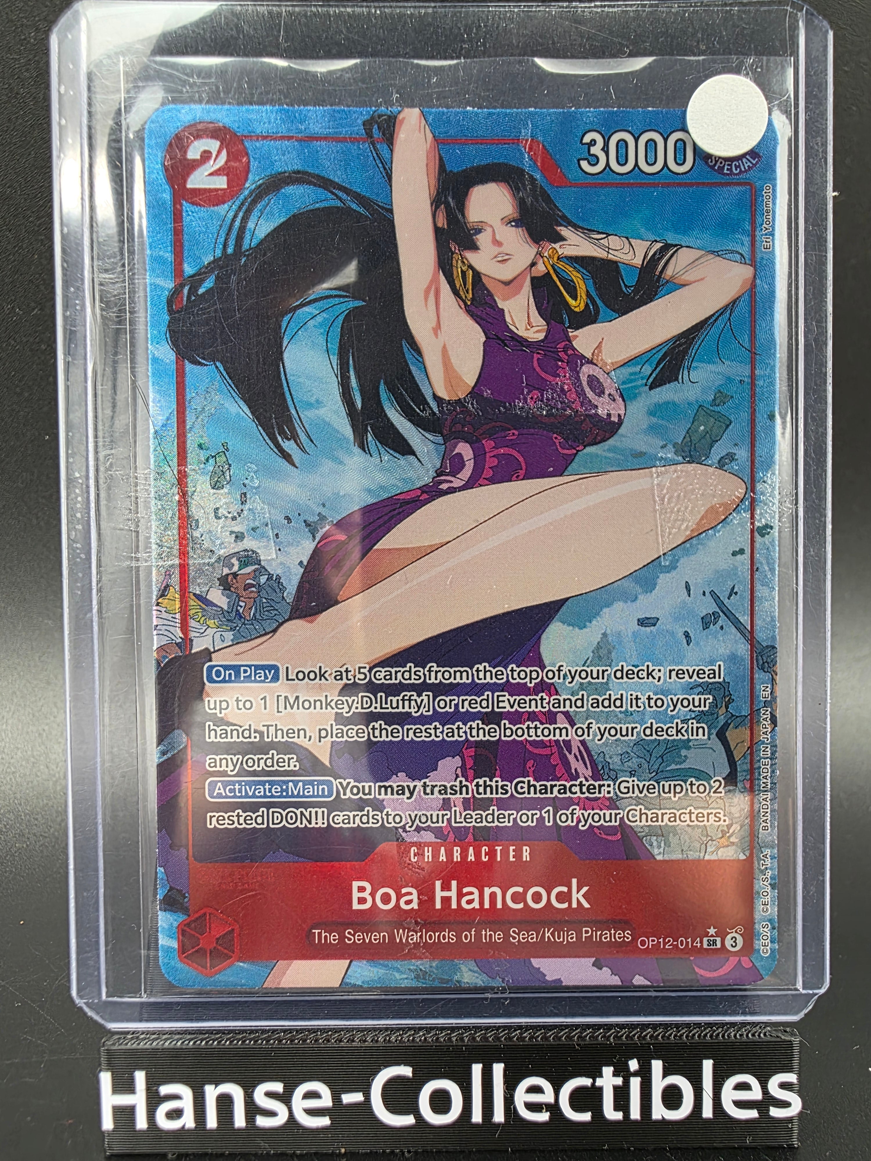 OP12-014 Boa Hancock V2 Alternative Art One Piece TCG ENG