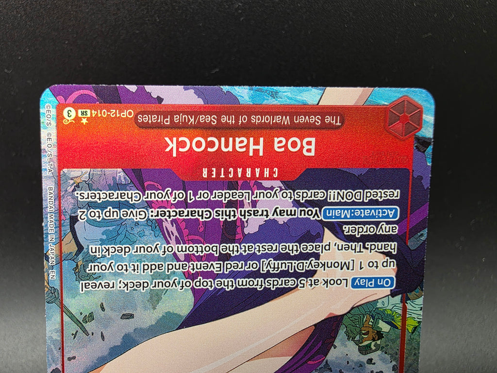 OP12-014 Boa Hancock V2 Alternative Art One Piece TCG ENG