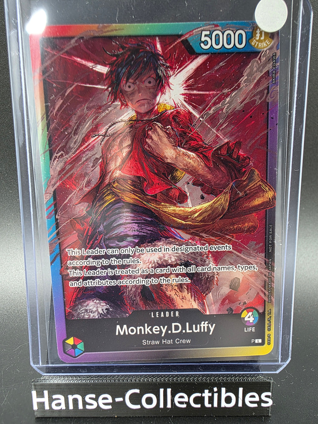 P Monkey D. Luffy Promo One Piece TCG JAP