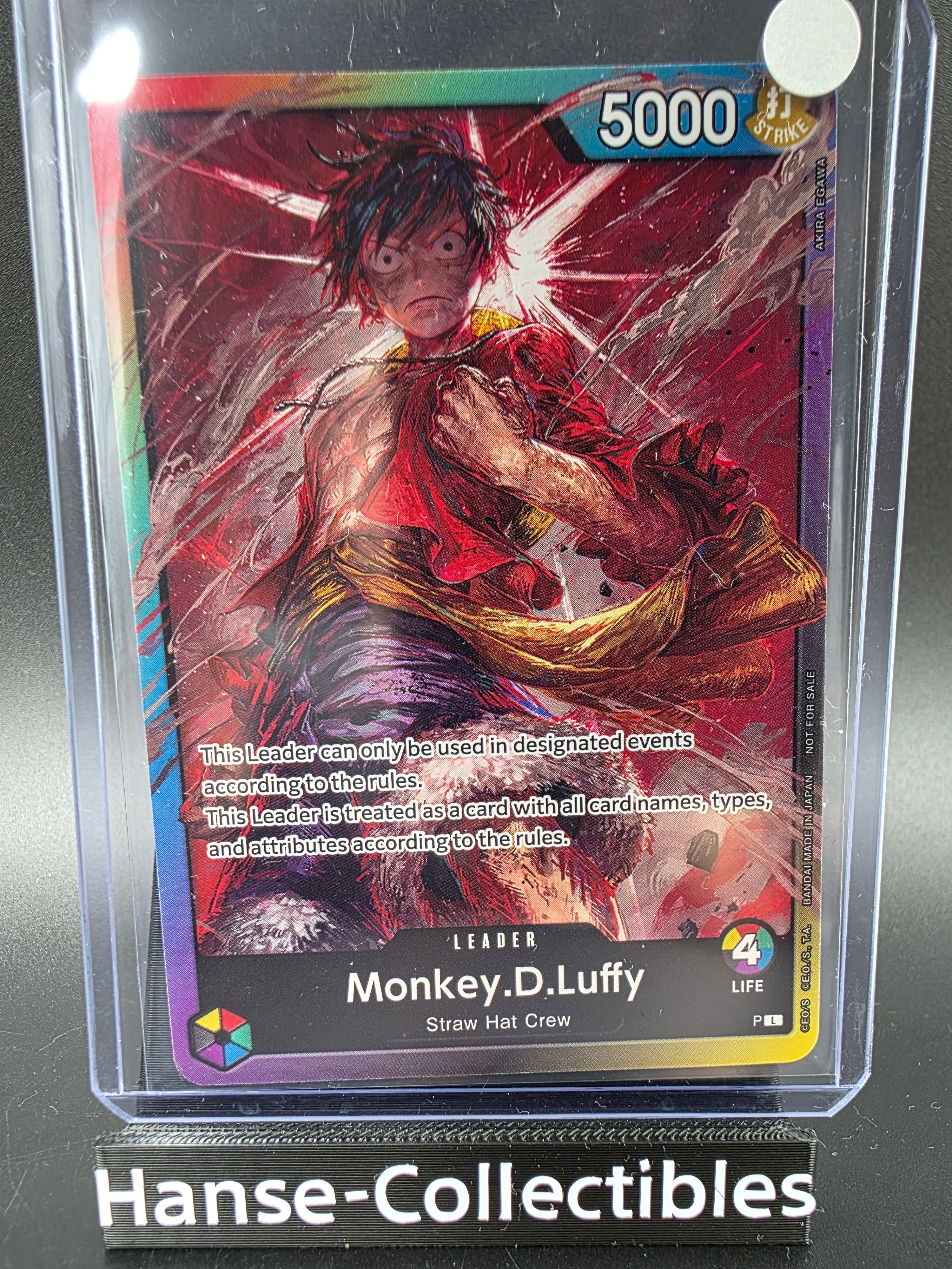 P Monkey D. Luffy Promo One Piece TCG JAP