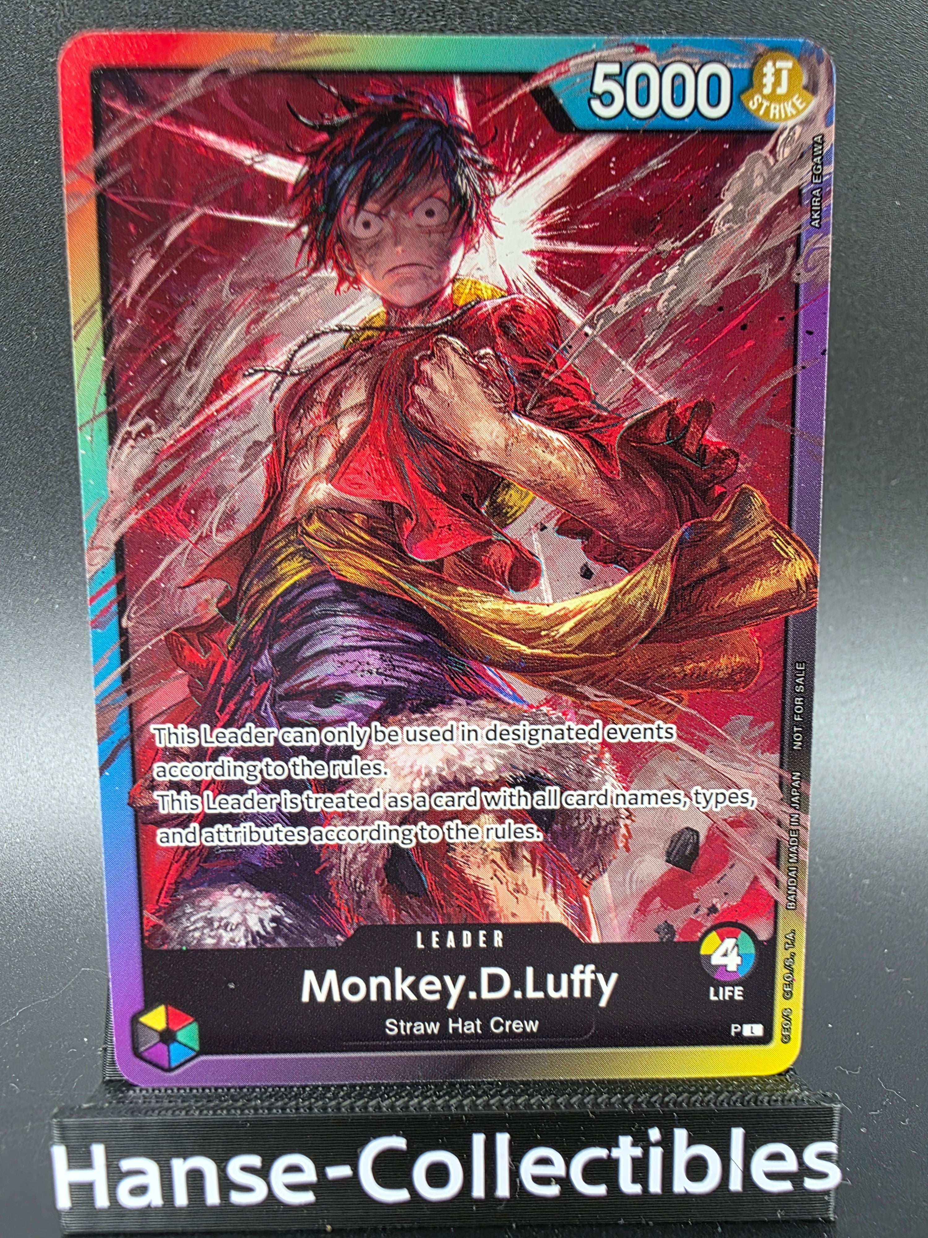 P Monkey D. Luffy Promo One Piece TCG JAP