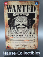 OP09-118 Gol D. Roger Wanted One Piece TCG ENG