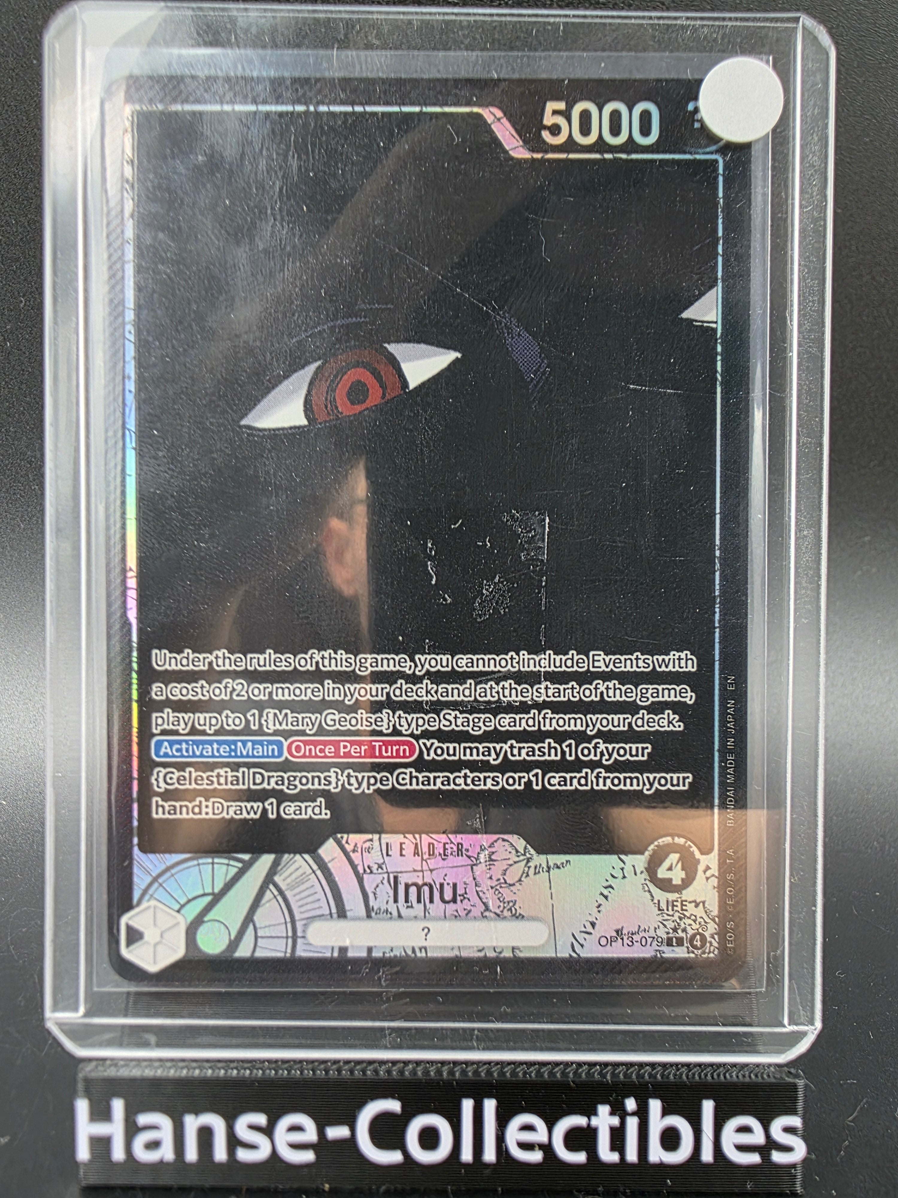OP13-079 Imu Leader V2 Alternative Art One Piece TCG ENG