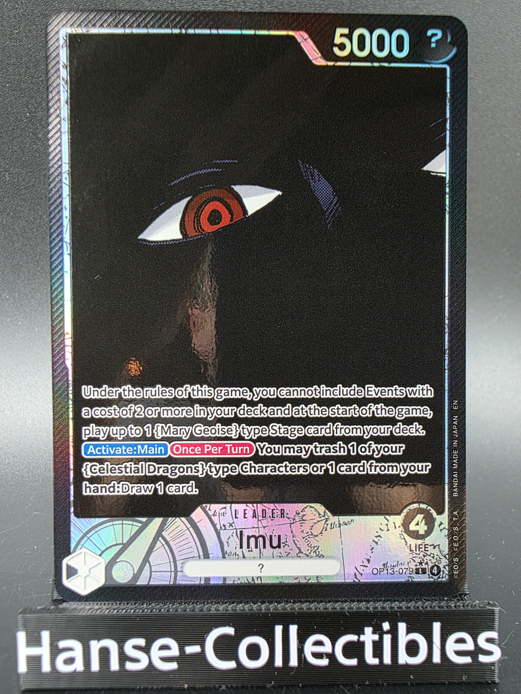 OP13-079 Imu Leader V2 Alternative Art One Piece TCG ENG