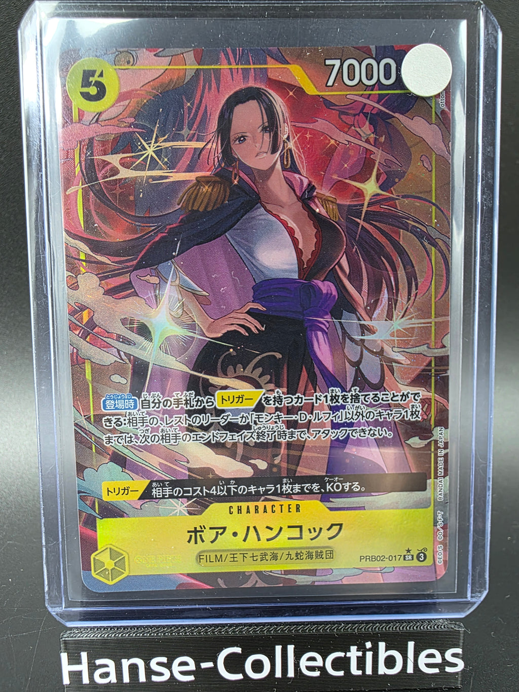 PRB02-017 Boa Hancock V2 Alternative Art One Piece TCG JAP