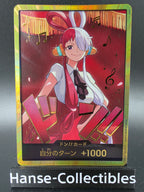 Uta Gold Don!! EB03 Alternative Art One Piece TCG JAP