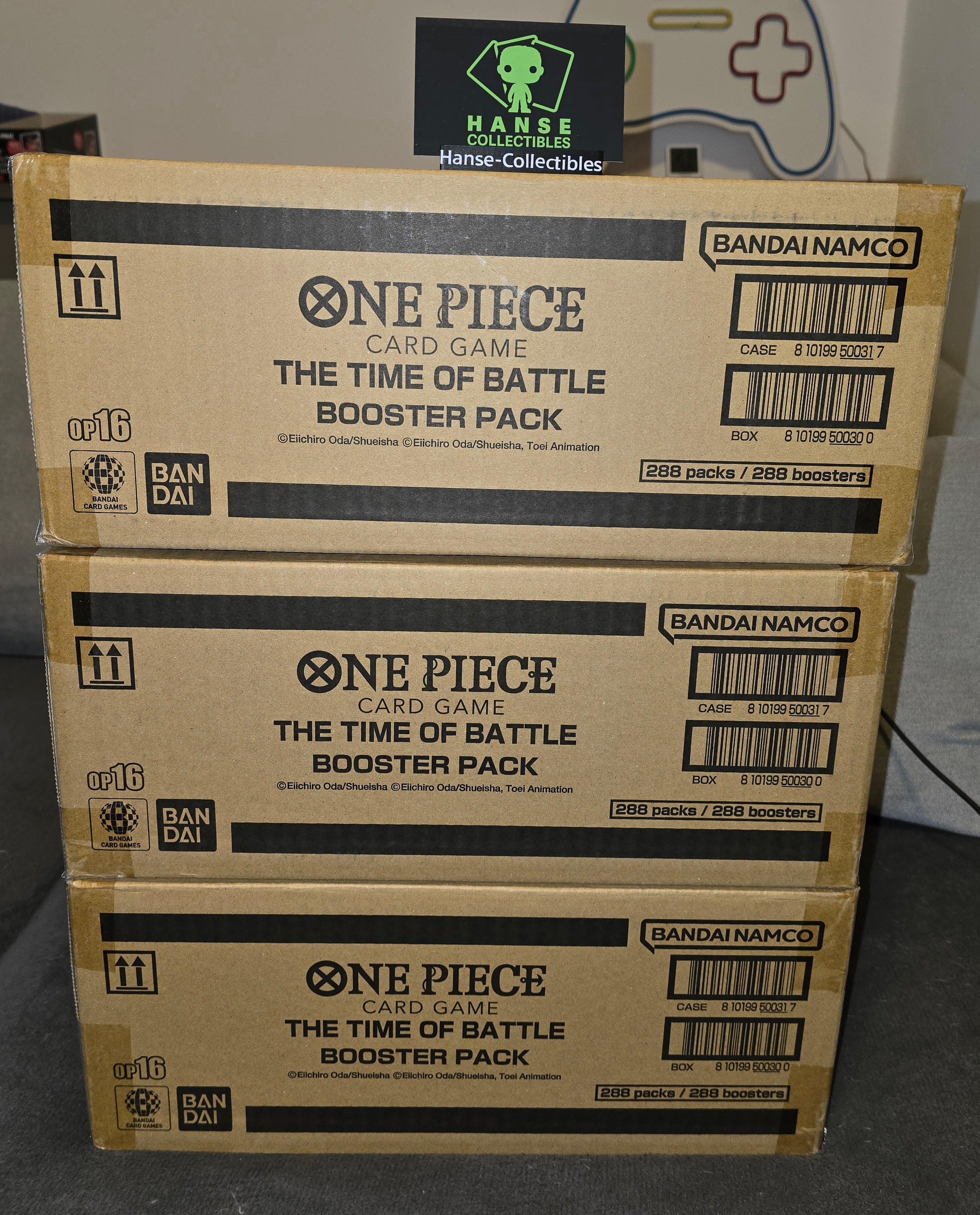 One Piece TCG OP16 The Time of Battle Display ENG