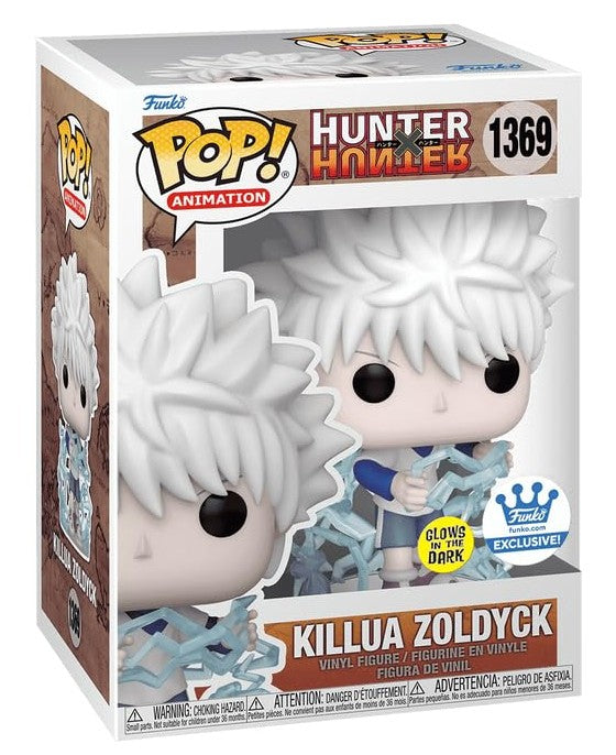 Nr. 1369 Killua Zoldyck Glow Funko Shop Exclusive