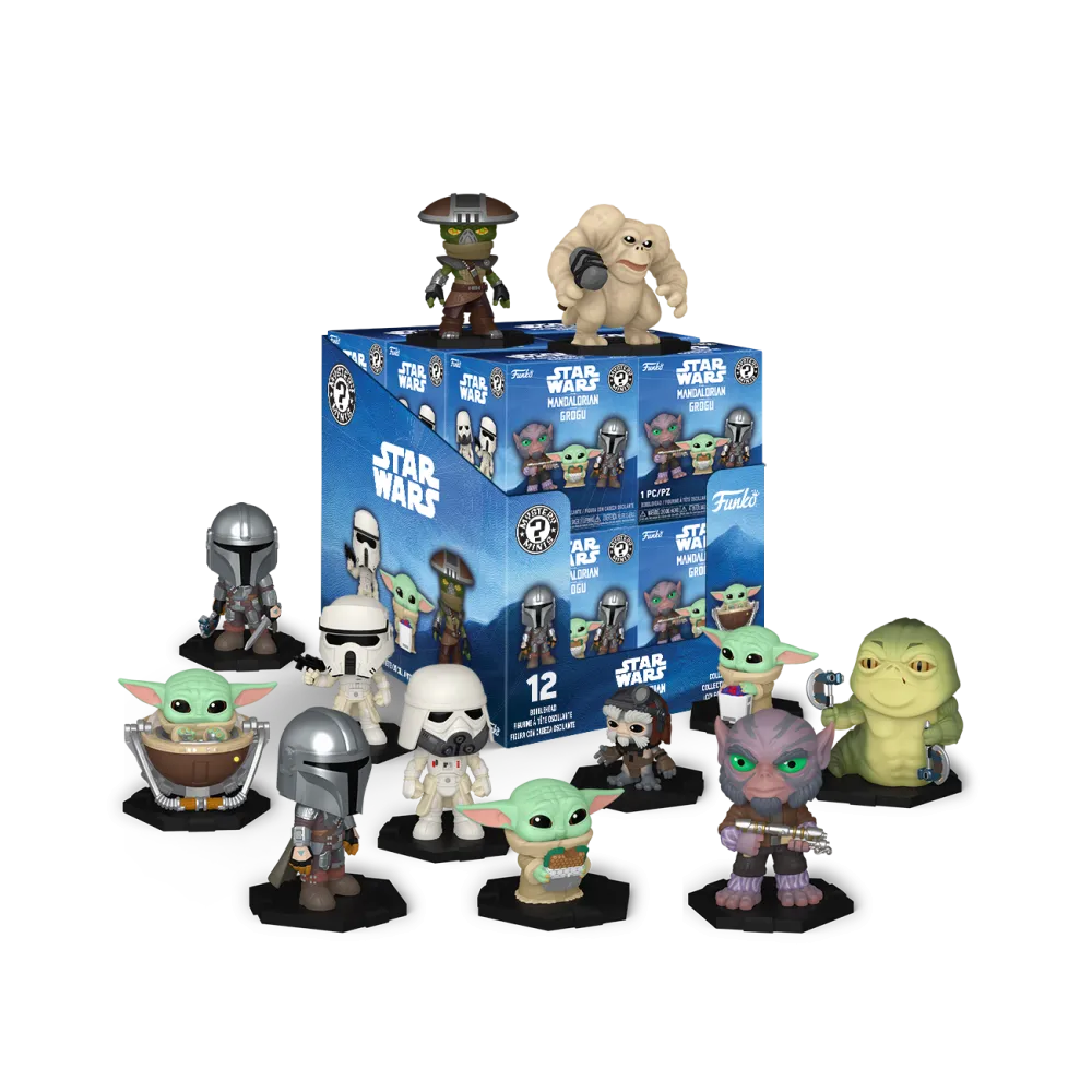 Star Wars Mystery Minis Minifiguren 5 cm The Mandalorian (1 Stück)