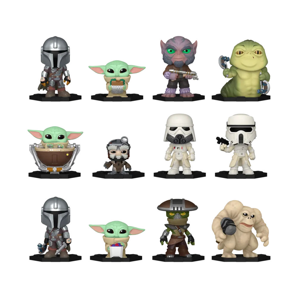 Star Wars Mystery Minis Minifiguren 5 cm The Mandalorian (1 Stück)