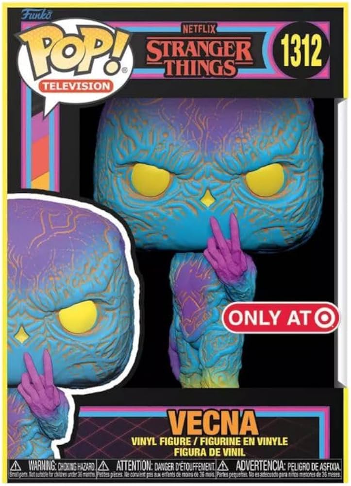 Nr. 1312 Stranger Things Vecna Blacklight Target Exclusive
