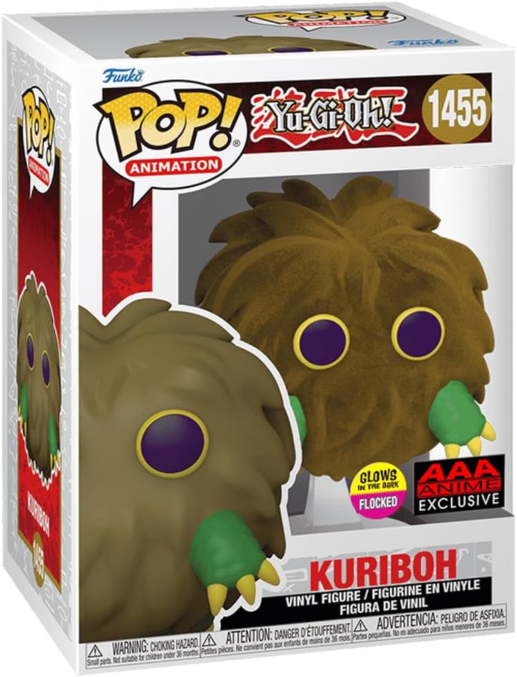 Nr. 1455 Kuriboh Flocked Glow AAA Anime Exclusive