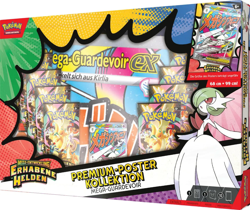 Sublime Heroes Premium Poster Collection Mega-Gardevoir GERMAN ME02.5