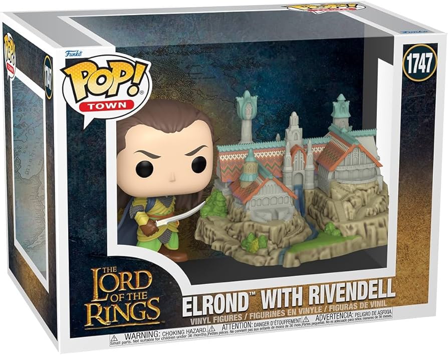 Nr. 1747 The Lord of the Rings Elrond with Rivendell Town