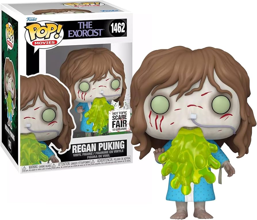 Nr. 1462 Horror The Exorcist Regan Puking Hot Topic Scare Fair 2023