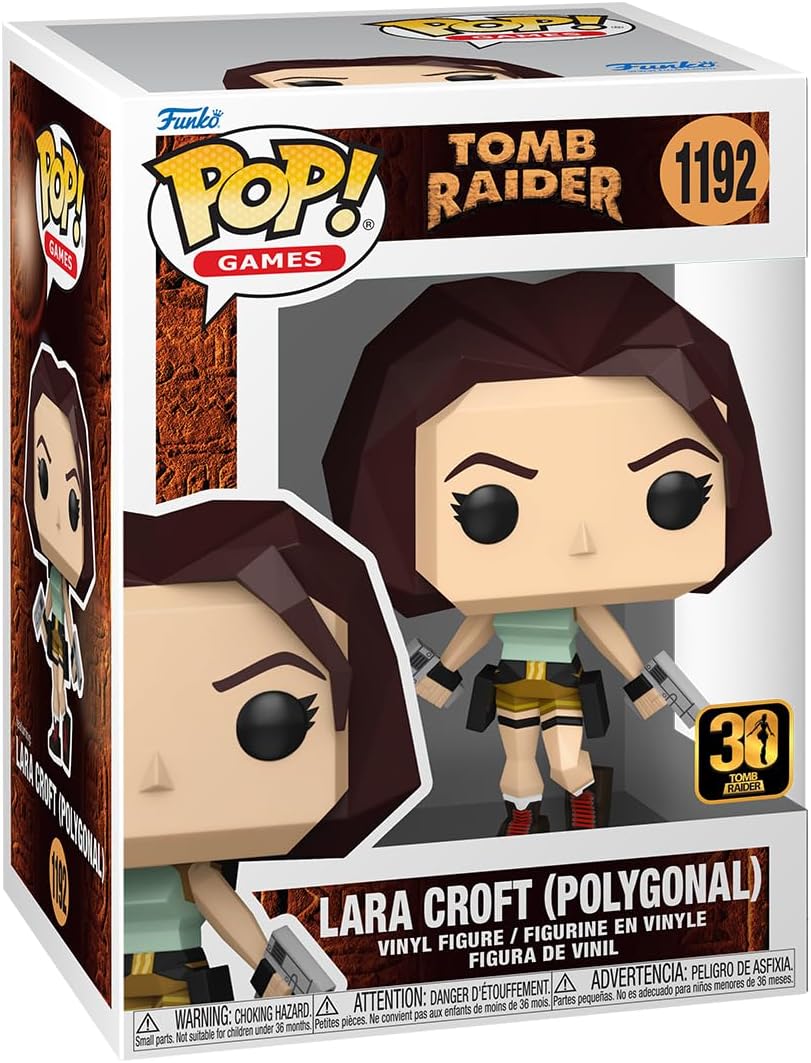 Nr. 1192 Tomb Raider Lara Croft (Polygonal) 30 Years