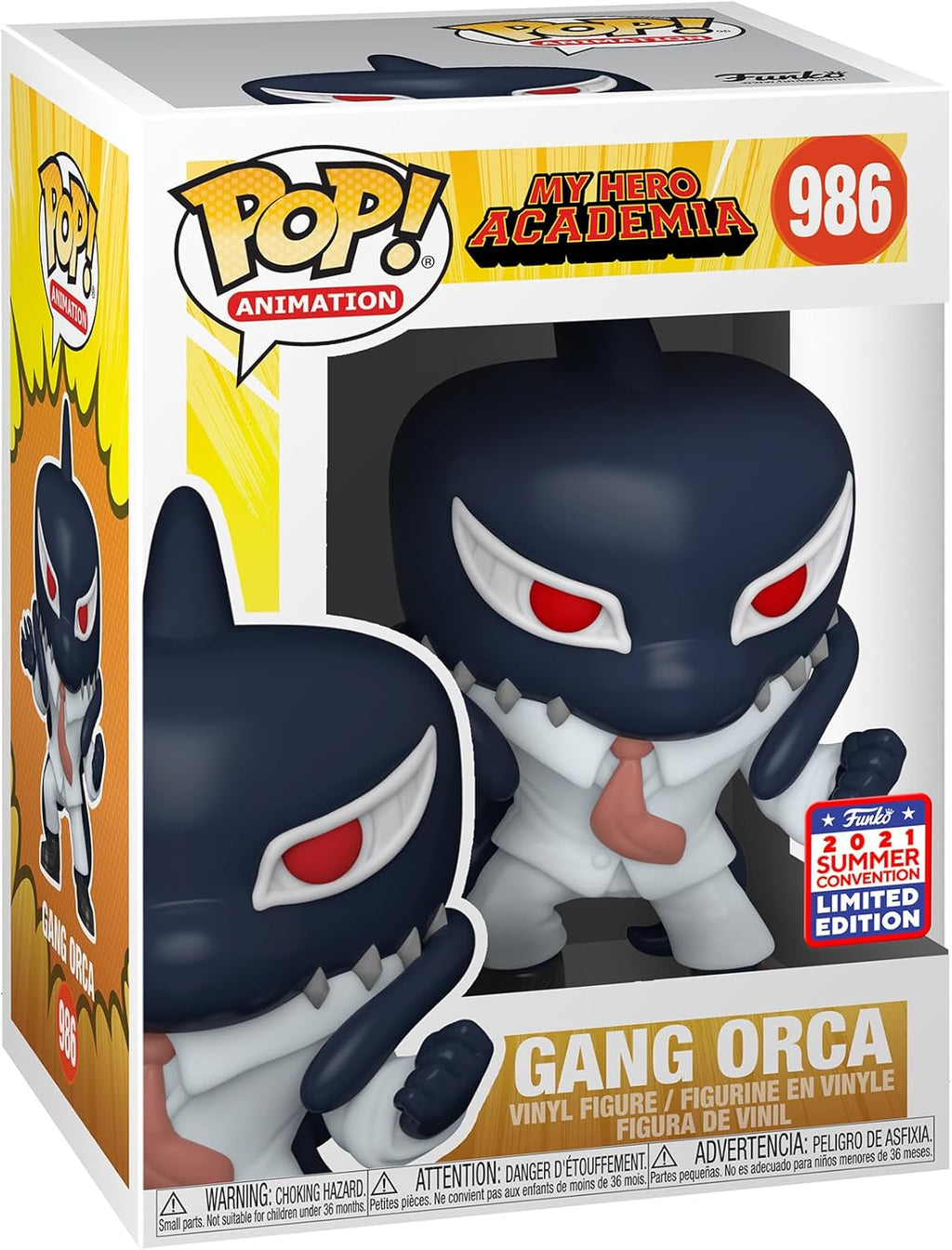 No. 986 My Hero Academia Gang Orca 2021 Summer Con Shared