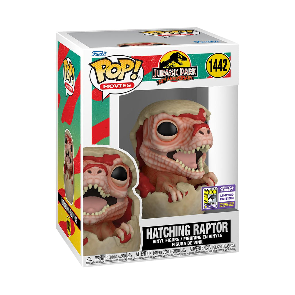 No. 1442 Jurassic Park Hatching Raptor ORIGINAL SDCC 2023 Exclusive
