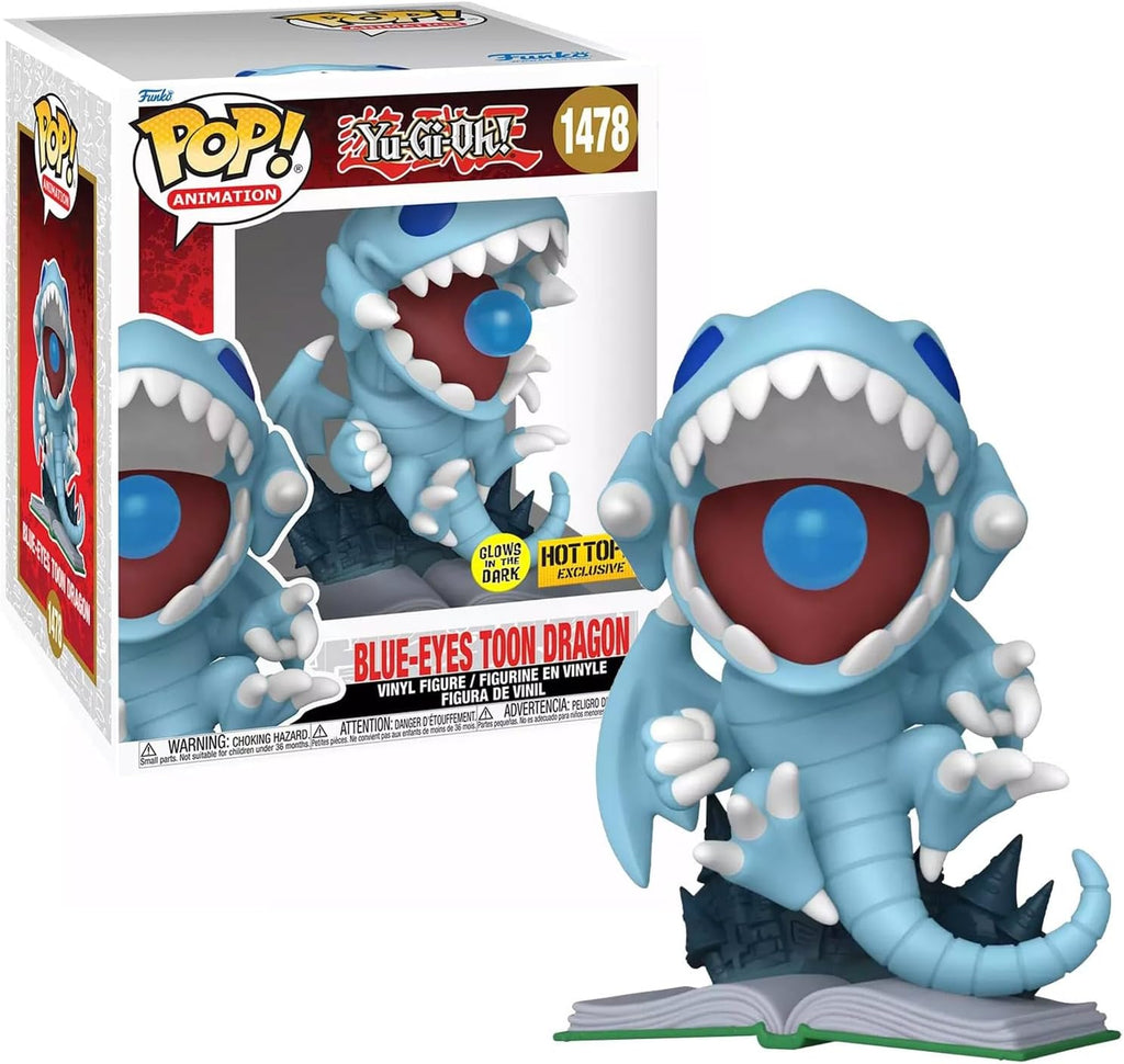 Nr. 1478 Blue-Eyes Toon Dragon Glow 6inch Hot Topic Exclusive