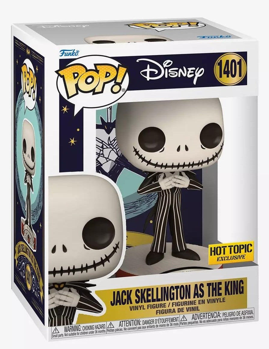 Nr. 1401 Nightmare Before Chritmas Jack Skellington as the King