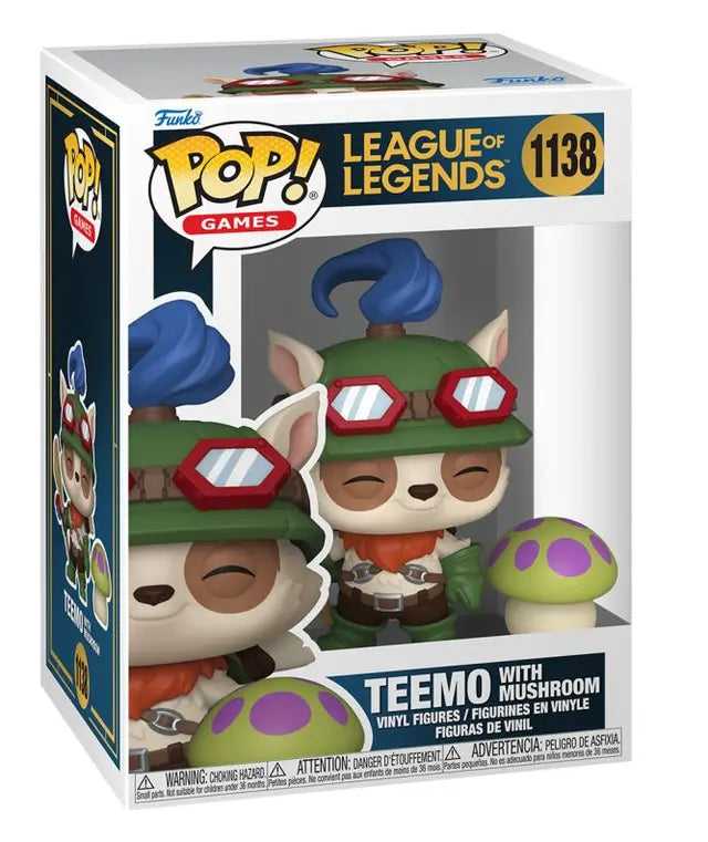 1138 League of Legends Teemo with Mushroom