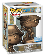 One Piece PLUS Pop! (Metallic) Bronze Statue Nami, Usopp, Nico Robin, Franky, Brook, Jinbe Set of 6