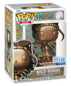 One Piece PLUS Pop! (Metallic) Bronze Statue Nami, Usopp, Nico Robin, Franky, Brook, Jinbe Set of 6
