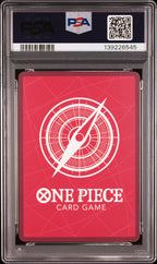 ST01-001 Monkey D. Luffy Leader Gold Lettering PSA10 Graded - One Piece TCG JAP