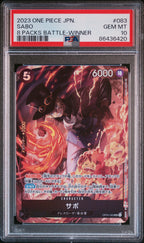 OP04-083 Sabo 8Pack Battle Winner JAP Graded PSA10 - One Piece TCG