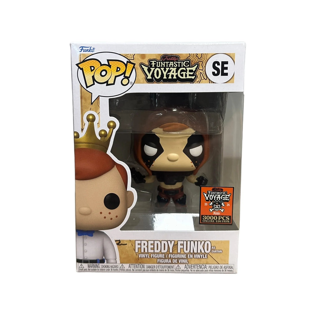 SE Freddy Funko as Zartan Funko Voyage Exclusive 2024 Limited Edition 3000
