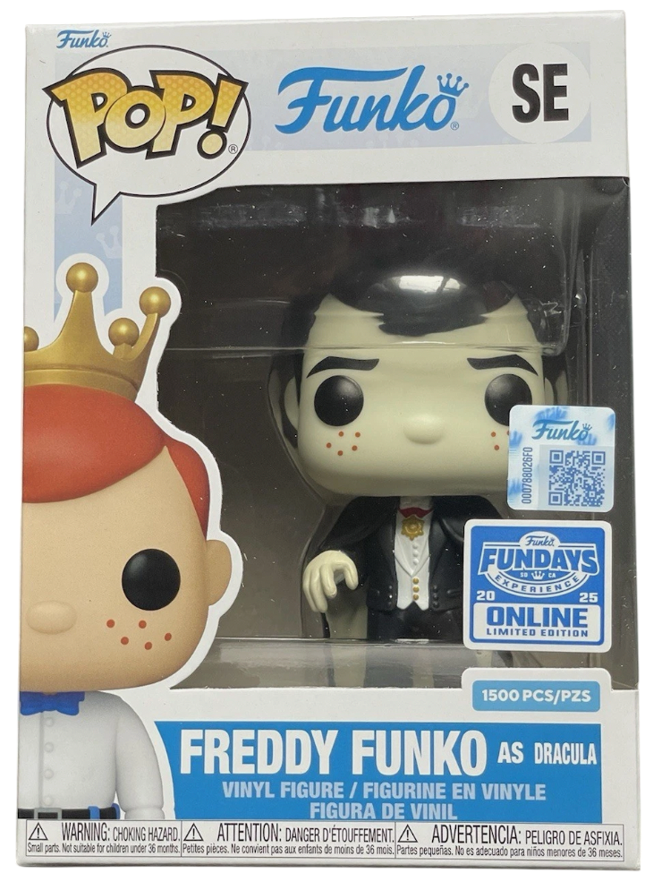 SE Freddy Funko as Dracula Fundays Exclusive 2025 Limited Edition 1800