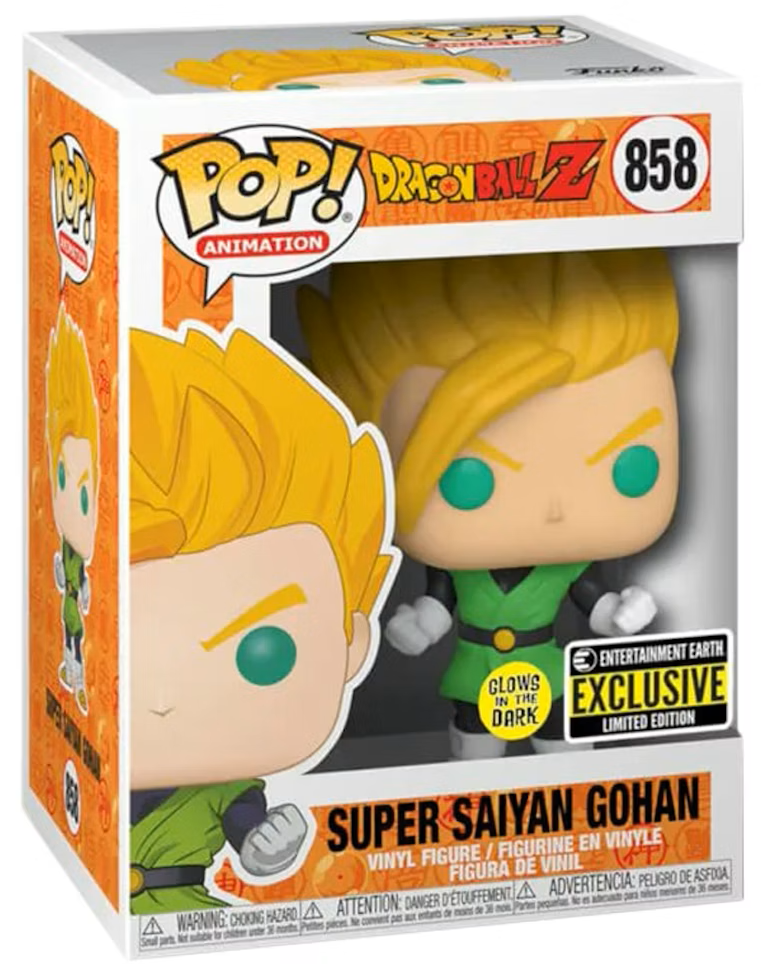 Nr. 858 Super Saiyan Gohan Glow Entertainment Earth