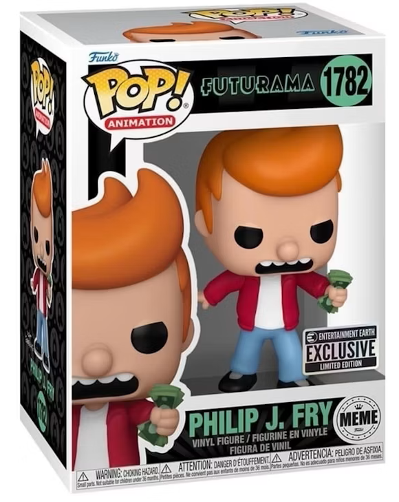 Nr. 1782 Philip J. Fry Meme Entertainment Earth Exclusive