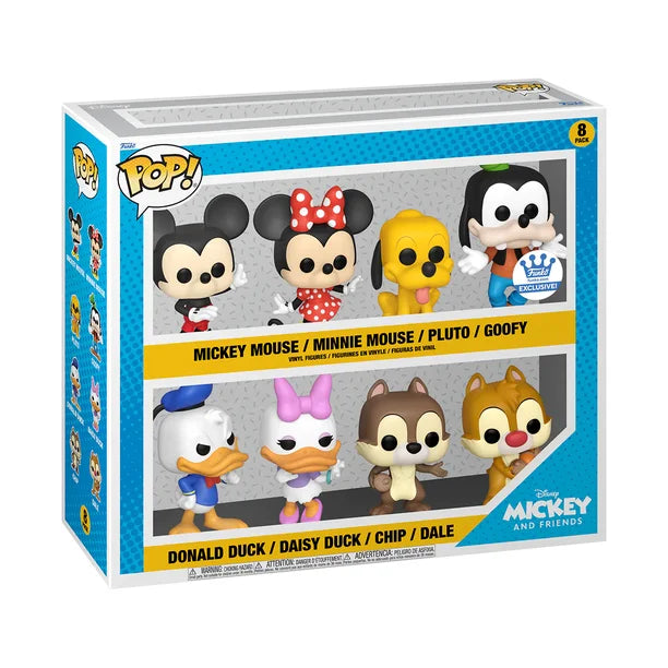 Mickey & Friends 8Pack Funko Shop Exclusive