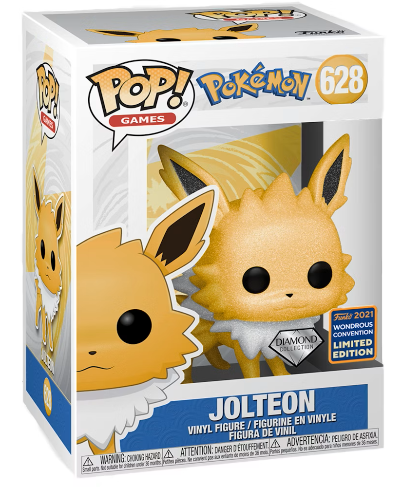 Nr. 628 Pokemon Jolteon (Diamond) Wondrous Convention 2021 Shared