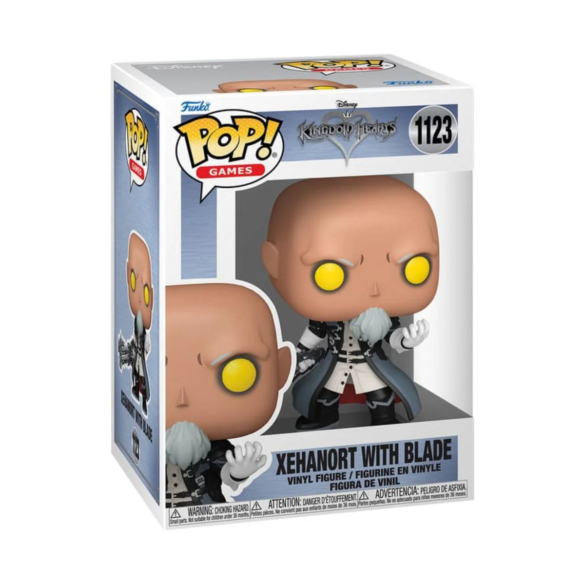 No. 1123 Kingdom Hearts Xehanort with Blade