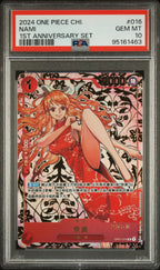 OP01-016 Nami Chinese Gift Set Promo PSA10 Graded - One Piece TCG CHN